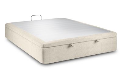 Sommier Coffre Tissu - Sommier moderne en bois massif