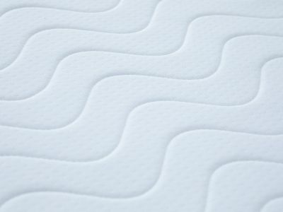 Sommier déco tapissier 90 x 200 cm 10 lattes - Blanc - ASTHENIS II de YSMÉE