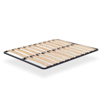 Sommier Ergonomique à Lattes Larges Et Flexibles En Bois De Bouleau 180x200 Cm Sans Pieds