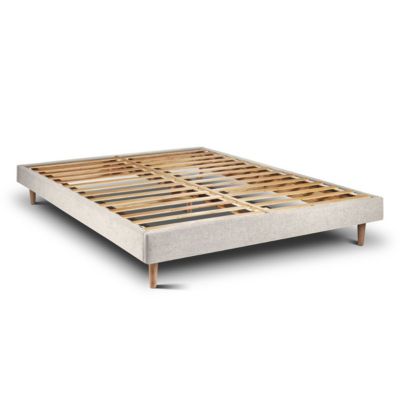 Sommier Kit Tissu Beige clair 200x200 H29cm