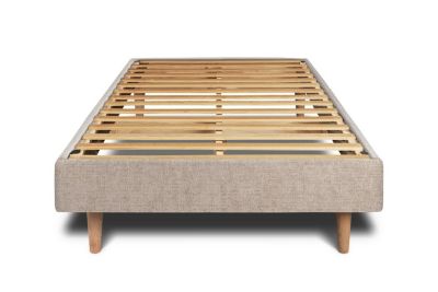 Sommier Kit Tissu  - Sommier moderne en bois massif