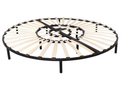 Sommier rond à lattes - 220 x 220 cm - ROMA de YSMÉE