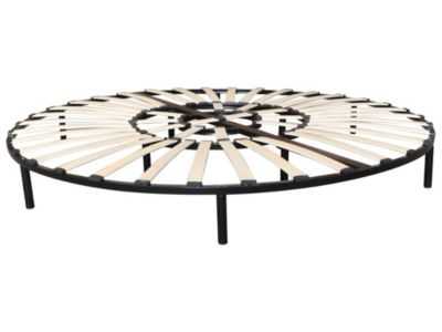 Sommier rond à lattes - 220 x 220 cm - ROMA de YSMÉE