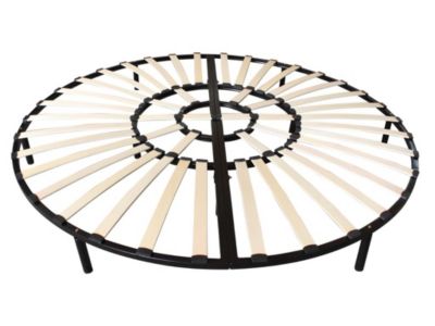 Sommier rond à lattes - 220 x 220 cm - ROMA de YSMÉE