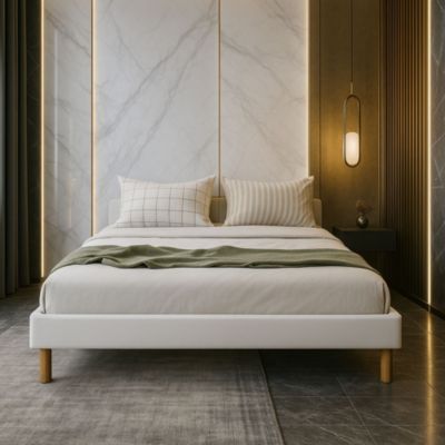 Sommier Tapissier 160x200 cm - 18 cm - Compatible avec Tous Matelas - Confort Optimal - Montage Rapide et Facile - 13 Lattes - ADR