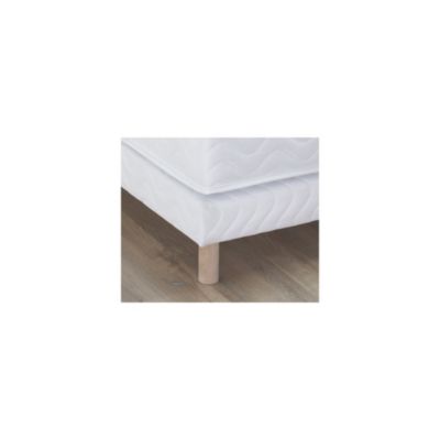 Sommier Tapissier a Lattes Blanc 90x190