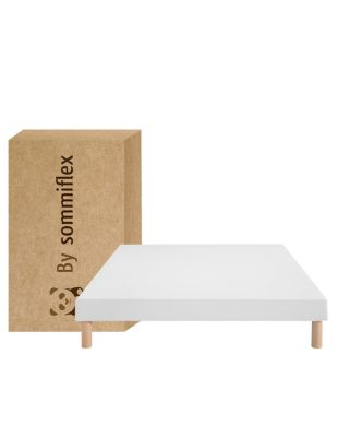 Sommier Tapissier Blanc 140x190 Conception Française Artisanale