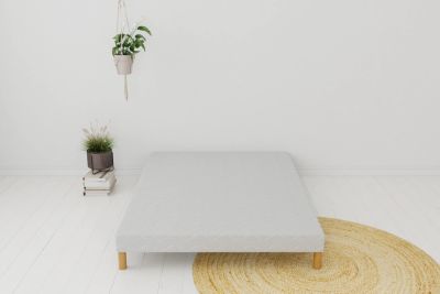 Sommier Tapissier First 140x190 cm Hauteur 30 cm 12 Lattes Fixes Pin Massif 4 Pieds Offerts Fabrication Française