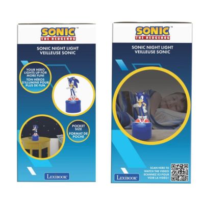 Sonic Veilleuse de Poche avec Changement de Couleur