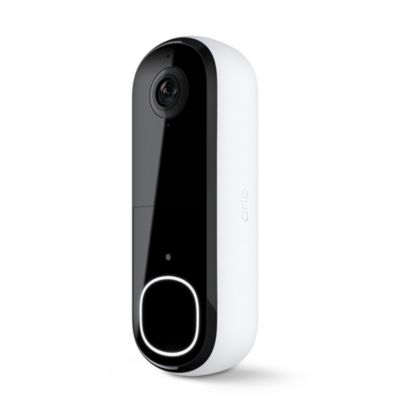 Sonnette vidéo sans fil connectée Arlo Essential2 2k blanc