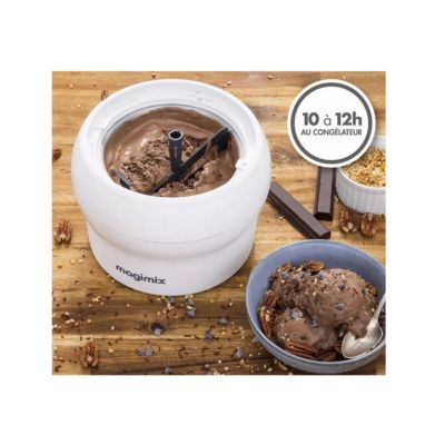 Sorbetière 1.1l blanc Magimix 11660 glacier 1.1