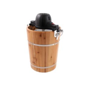 Sorbetière électrique GIVRETO en bois 5.5 L