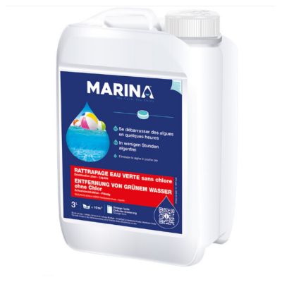 SOS Rattrapage eau verte Marina sans chlore 5 litres