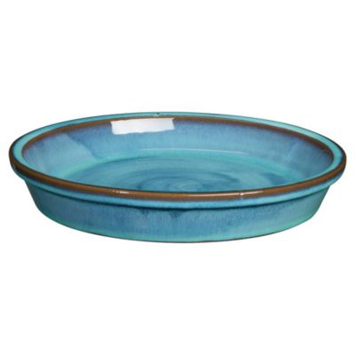 Soucoupe Capri pour pot de fleurs terre cuite multicolore 17 cm Deroma