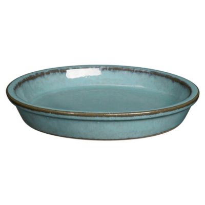 Soucoupe Capri pour pot de fleurs terre cuite multicolore 28 cm Deroma