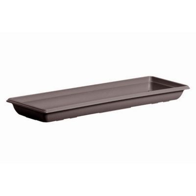 Soucoupe Pour Jardinière 60 Cm Anthracite - Dessous De Pot Plastique, Capacité Pour Pot 60x17x15 Cm - 4