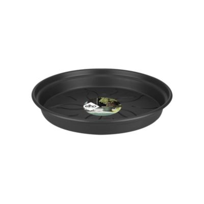 Soucoupe plastique Green Basics diamètre 29xH4cm Noir - ELHO