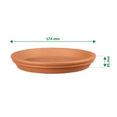 Soucoupe terre cuite pour pot Verve Laleh ø23 cm