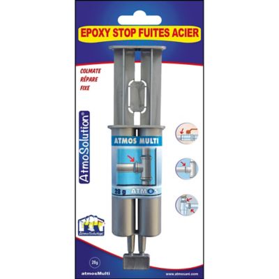 Soudure à froid Atmos stop fuites acier