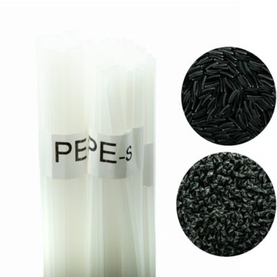 Soudure Plastique PE-S 100 g - Baguettes Blanches 42 cm, Formes 8 mm - 3,5 mm, Pour PE HDPE, 260-300C