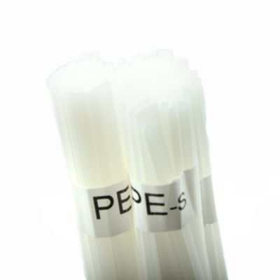 Soudure Plastique PE-S 100 g - Baguettes Blanches 42 cm, Formes 8 mm - 3,5 mm, Pour PE HDPE, 260-300C