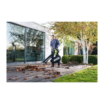 Souffleur aspiro-broyeur RYOBI - OBV18 - 18V One+ Brushless - Sans batterie ni chargeur