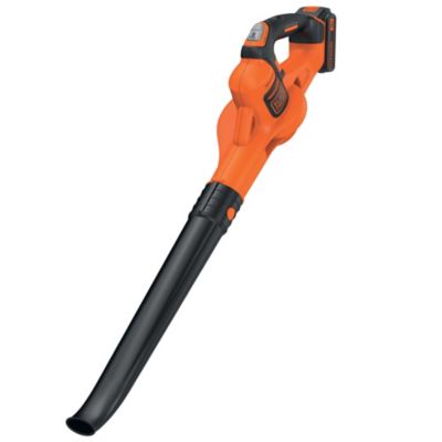 Souffleur BLACK+DECKER axiale 18Vsans fil batterie 2.0Ah 209 km/h