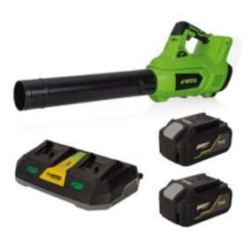 Souffleur de jardin 40V EGO LI + 2 Batteries lithium 4AH + Chargeur DOUBLE VITO