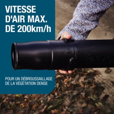 Souffleur sans fil sur batterie 18V Erbauer EXT ERI1025GBL (vendu sans batterie ni chargeur)