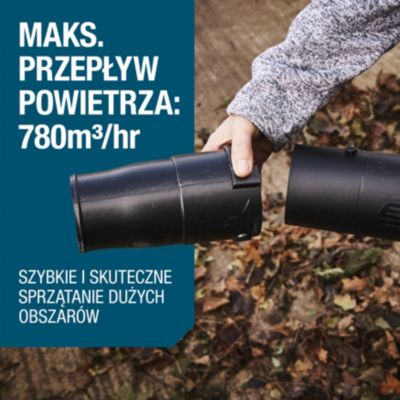 Souffleur sans fil sur batterie 18V Erbauer EXT ERI1025GBL (vendu sans batterie ni chargeur)