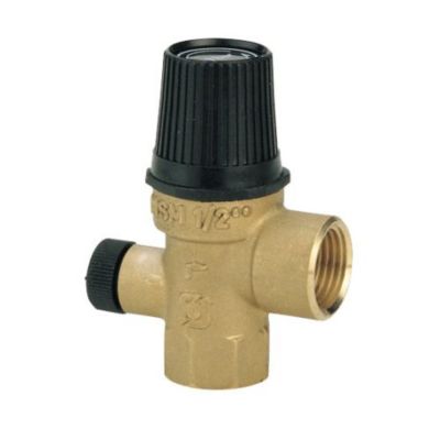 Soupape de sureté avec prise de manomètre FF 1/2'' 7 bar MSM-TM70  - WATTS - L0211072