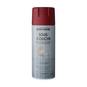 Sous-couche en bombe aérosol Rust-Oleum rouge 400ml