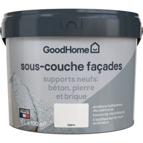 Sous-couche façade GoodHome blanc 10L