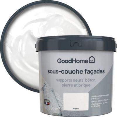 Sous-couche façade GoodHome blanc 5L