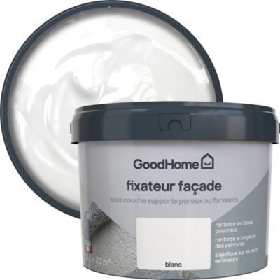 Sous-couche fixateur façade GoodHome blanc 2,5L