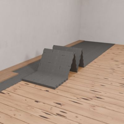 Sous-couche isolation phonique pour sol stratifié et parquet Volden ép. 5mm 6m²