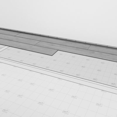 Sous-couche isolation phonique pour sol stratifié Volden ép. 2,2mm 15m²