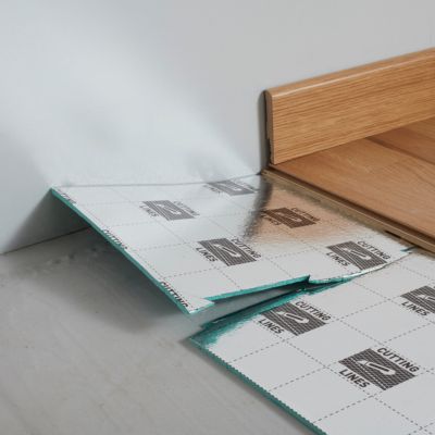 Sous-couche isolation thermique anti-humidité pour sol stratifié Volden ép. 3mm 10m²