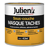 Sous-couche Masque Taches pour murs et plafonds toutes pièces Julien Mat Blanc 0,5L