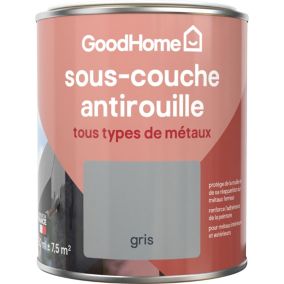 Sous-couche métaux GoodHome gris 0,75L