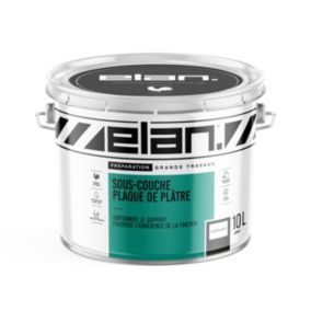 Sous-couche plaque de plâtre Elan blanc 10L