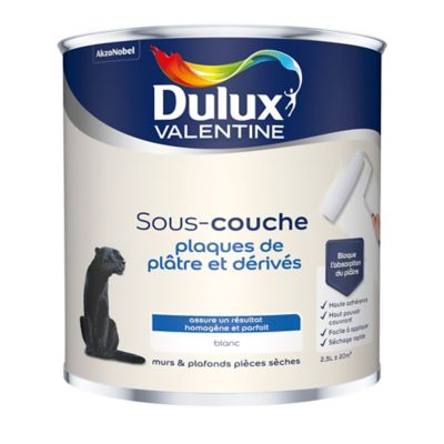 Sous couche glycéro intérieur extérieur Dulux Valentine blanc mat 2,5L main image 0