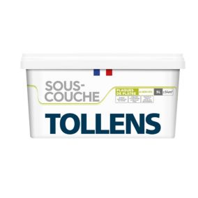 Sous-couche plaques de plâtre Tollens blanc 5L