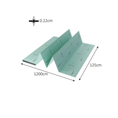 Sous-couche pour sol stratifié Volden ép. 2,2mm 15m²