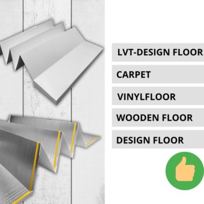 Sous-couche sol vinyle LVT 10m2 isolation phonique thermique resistance pression 400 kPa