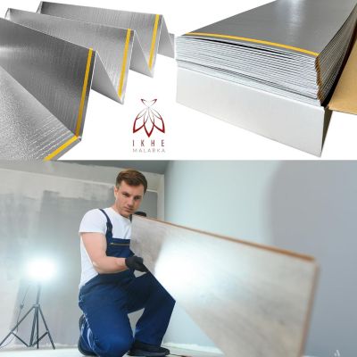 Sous-couche sol vinyle LVT 10m2 isolation phonique thermique resistance pression 400 kPa