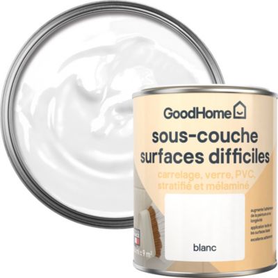 Sous-couche surfaces difficiles GoodHome blanc 0,75L