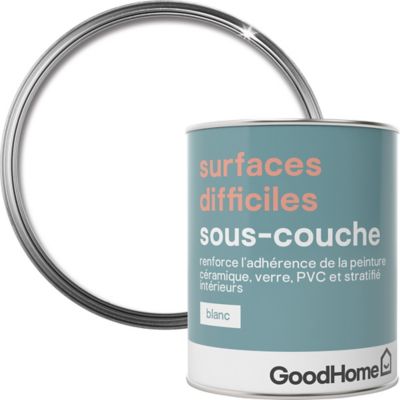 Sous-couche surfaces difficiles GoodHome blanc 0,75L