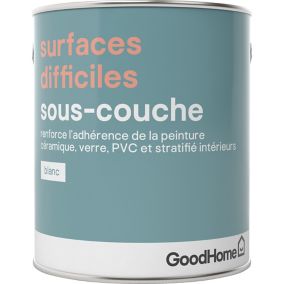 Sous-couche surfaces difficiles GoodHome blanc 2,5L