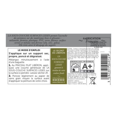 Sous-couche surfaces lisses Liberon 0,25L